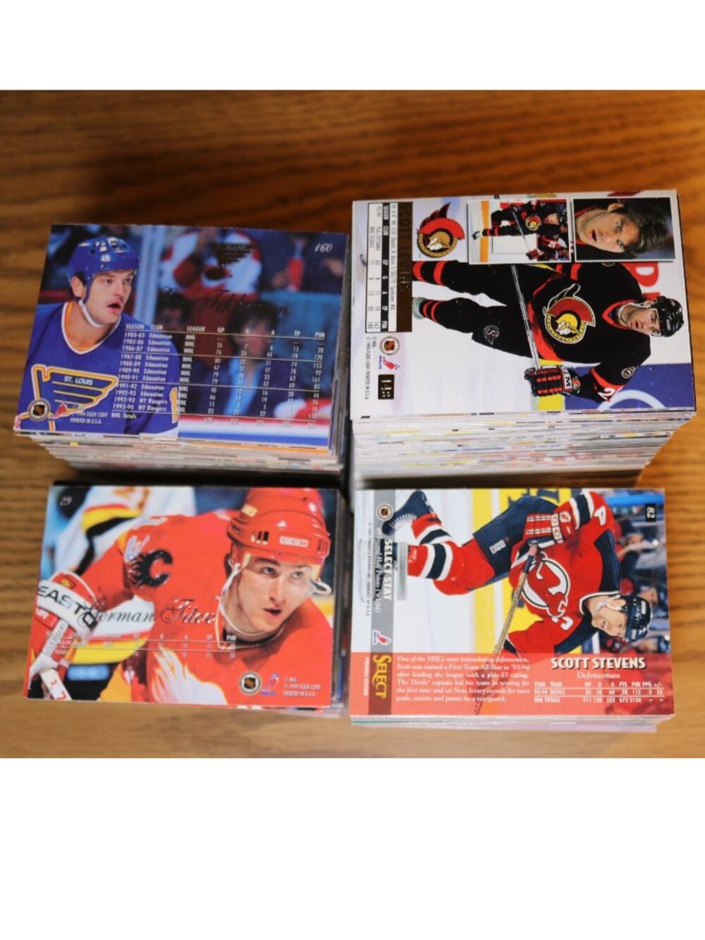 Hockey Cards Lot of 800 1994-95 Fleer Ultra Flair & Select Commons Stars RC - Picture 2 of 4